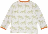Shirt lang Zebras avocado - 98/104