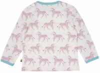 Shirt lang Zebras aster - 122/128