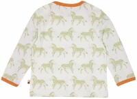 Shirt lang Zebras avocado - 74/80