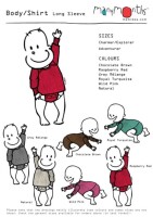 Manymonths Body/Shirt Merino Raspberry Red