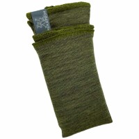 Stulpen Wolle/Seide green - 1