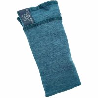 Stulpen Wolle/Seide sea green - 2