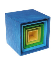 Kleiner Kistensatz blau