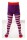 Strumpfhose lila-rosa