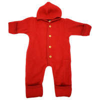 Engel Overall Wollfleece kirschrot