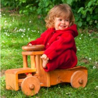 Engel Overall Wollfleece kirschrot