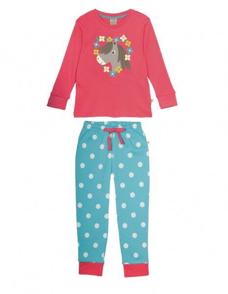Lizzie Pyjama Pony himbeer