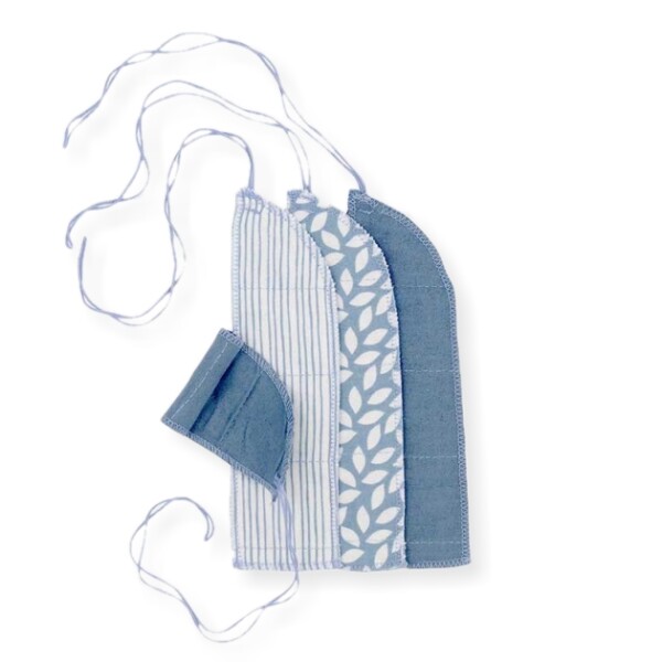 Waschbare Stoff-Tampons Denim - Regular