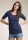Still-Shirt kurzarm Dot Navy