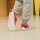 Barfuß Sneaker Joy Dark Pink & White - 26
