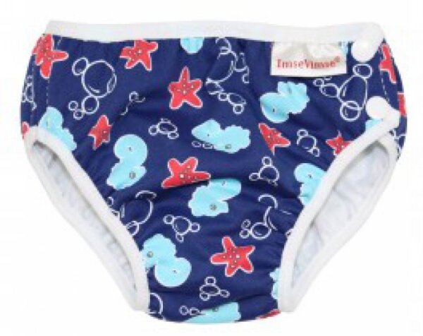 Schwimmwindel Imse Vimse blau Seepferde