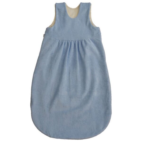 Popolini Schlafsack o. Arm Frottee/Interlock aqua