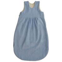 Popolini Schlafsack o. Arm Frottee/Interlock aqua