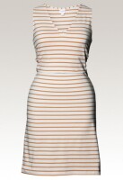 Still-Kleid ohne Arm Stripe Honeydew
