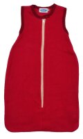 Schlafsack o. Arm Pl&uuml;sch burgund