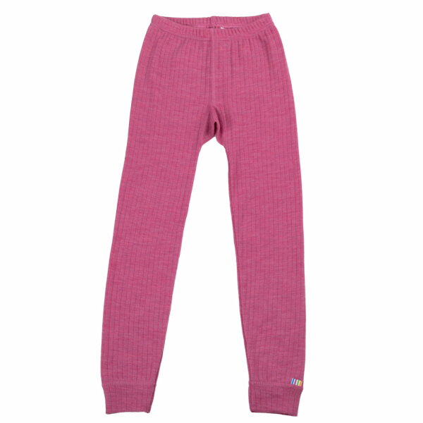 Leggings Wolle Himbeere - 86/92