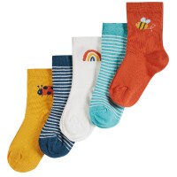 Finlay Socken 5er-Pack Rainbow/Stripe - 23-26