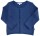 Strickjacke uni navy - 128