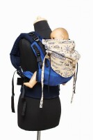 Huckepack Full Buckle Medium blau Afrika