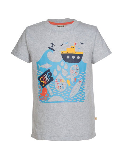 Atlantic T-Shirt Meer grau