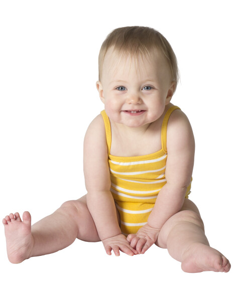 Dora Body Streifen gelb