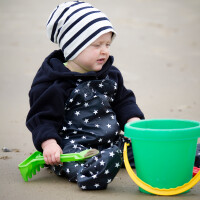 Softskin Babybuddy marine wei&szlig;e Sterne