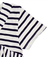 Oda Kleid Streifen navy