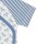 Ygon Wickelbody kurzarm Zebra blau