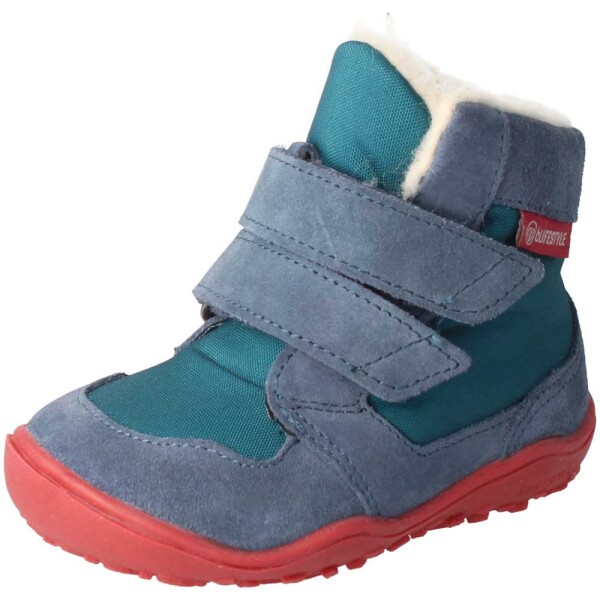 Eisbär Klettstiefel Tex Wolle meerblau - 22