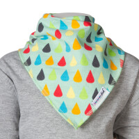 Kapuzenjacke Drops grau