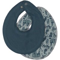 Baby Halstuch 2er-Pack orion blue