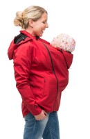 Allwetterjacke f&uuml;r Zwei Sommer rot