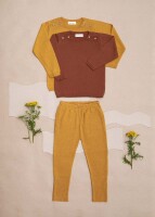Carey Pullover Merino terra - 98/104