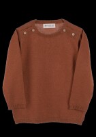Carey Pullover Merino terra - 134/140