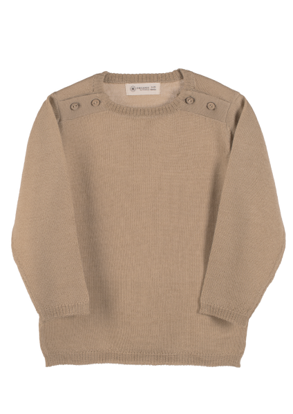 Carey Pullover Merino nature-beige - 74/80