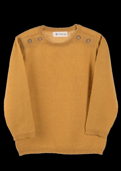Carey Pullover Merino sun-ochre - 98/104