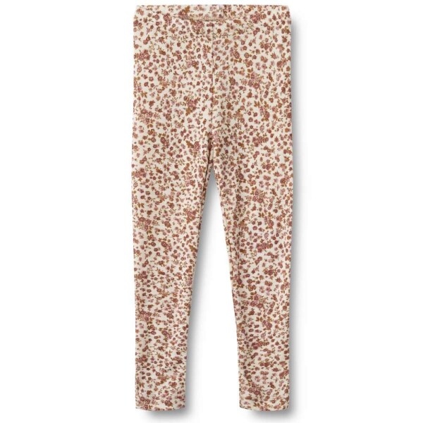 Agi Leggings Wolle rose flowers - 104