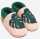 Leder-Hausschuhe Monstera Mona rosa - 30/31