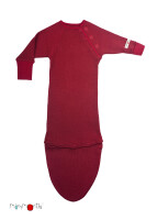 Manymonths Schlafsack Merino Poppy Red