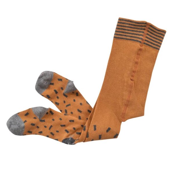 Strumpfhose Tiger zimt - 68/74
