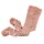 Strumpfhose Blumen rosa - 80/86