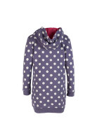 Harriet Kapuzenkleid Pferd violet grey