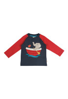 Henry Raglanshirt Elefant navy