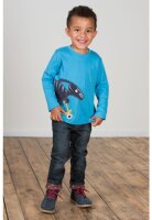 Joe Langarmshirt Dino blau