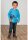 Joe Langarmshirt Dino blau