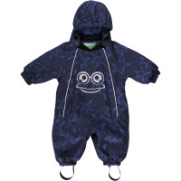Baby-Schneeanzug Sterne navy