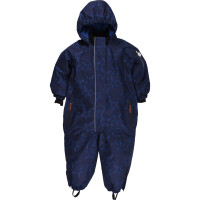 Schneeanzug Sterne navy