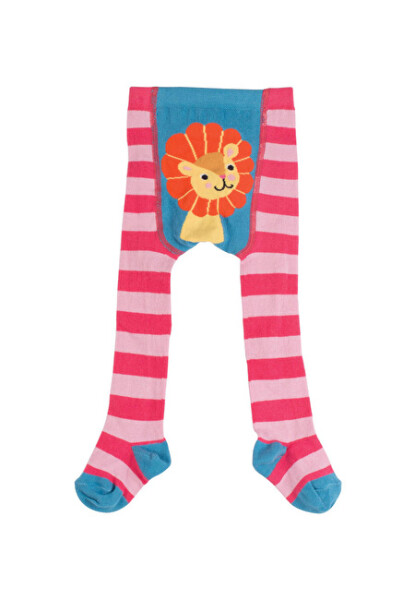 Strumpfhose Löwe Raspberry