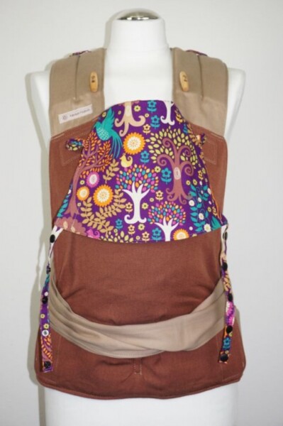 Fräulein Hübsch Babysize Braun Norwegian Woods Tragehilfe