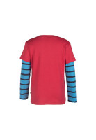Lagenshirt W&ouml;lfe rot